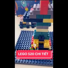 Lego 520 chi tiết cho bé yêu♥️ #fb #xuhuong #dochoitreem #dochoi 
