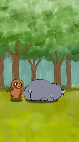 クマンタレブーにケツドラムしてみた#アニメを作ってみた #たぬっぽ #ketudrummeme 