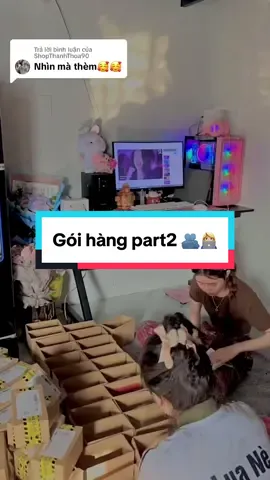 Trả lời @ShopThanhThoa90  😅 Sau m8/3 Shop Tri ân cho Qúy Tín Nhìn đơn mà Oải luôn ạ , 1M làm Chậm lắm Nên Nay Nhờ B gói cùng nà 👩🏼‍💻 Nhả vía #mengoac #maymantailoc cho ce sớm bão đơn nhé ạ 🧜🏼‍♀️ #xinviabanhang #goihangchokhach #xuhuongtiktok 