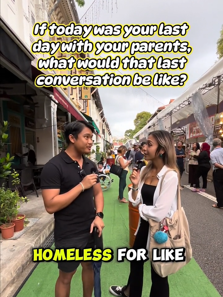 what would you last conversation with your parents be like?