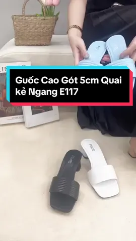 Guốc Cao Gót 5cm Quai kẻ Ngang E117 Đơn giản nhưng sang trọng với những gam màu nhã nhặn, phù hợp mọi lúc mọi nơi cho nàng nhé  🥰😍 ----❤️---- Cam kết khi bán hàng hàng Pixie. 👉 Khách hàng được kiểm tra hàng trước khi thanh toán. 👉 Hỗ trợ đổi màu, size trong vòng 30 ngày. 👉 Bảo hành keo, gót trong vòng 1 năm cho sản phẩm.