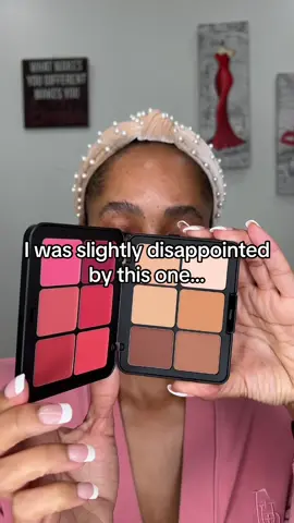 I had very high hopes for this @makeupforever HD Skin Essentials Palette!  I love these palettes by them and was so excited to try all of the blushes in this one.  My one critique for the palette is I wish the blush shades were more pigmented, so they could really pop on more complexions.  However, if you prefer a softer looking blush, I really think you’d enjoy this one! I have a full review on my channel where I compare this one to the other two #makeupforeverpalette I have, so click the link in my bio to watch it! #makeupforeverhdskin #makeupforeverhdfoundation #facepalettes