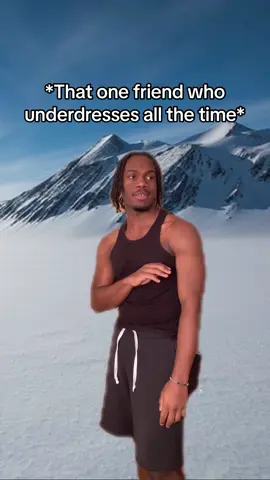 The cold never bothered him anyway… #underdressed #relatable #cornybanks7 #fyp 