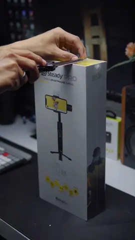 UNBOXING ASMR Brica B Steady Pro 2024, Gimbal stabilizer dengan fitur melimpah #brica #bricabsteadypro2024 #gimbalstabilizer 