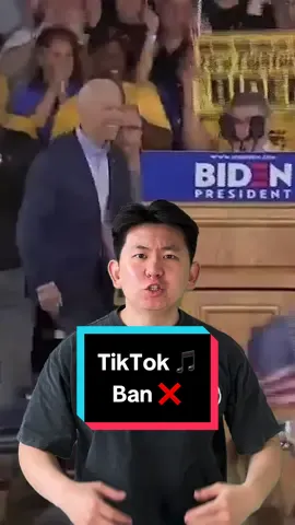 Biden is doing these things to do a tiktok ban becuase it supports conservative content
