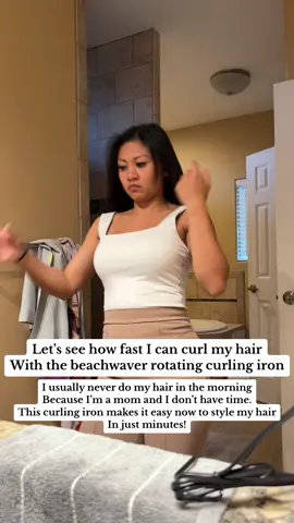 Busy mom approve LOL #CapCut #momlife #busymom #momhacks #getreadywithmeroutine #beachwaver #ttshop #tiktokshopping 