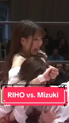 Replying to @Stan Vcha <3 The one RIHO and Mizuki interaction. #aewriho #mizuki #riho #mizukikaminade #ddtprowrestling 