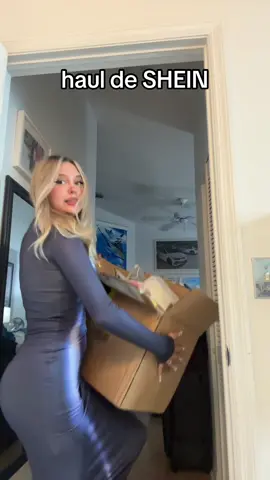 Probandome ropa que me llego de shein #sheinhaul #ropadeshein 