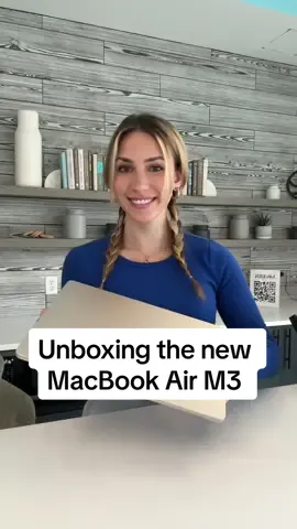 Finishing the semester strong with my new MacBook Air M3! 😍 #college #school #unboxing #apple #MacBookAir #MacBookAirM3 #computer @apple 