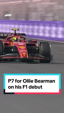 A dream F1 debut 🤩 Just look at that reaction from Papa Bearman 🥳 #F1 #Formula1 #SaudiArabianGP 