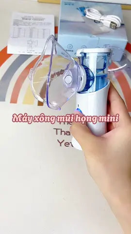Máy xông mũi họng cầm tay mini dành cho trẻ em #mayxongmui #mayxongmuihong #mayxongmuihongchobe #maydungkhi #dungkhi #mâygiadung 