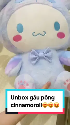 dễ thưn qaaa😙  #unboxing #unbox #fypシ #cute #viral #cinnamoroll #sanrio #gaubong 