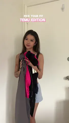 yea im obsessed…  code dks2425 in #temu search bar or 🔗 in bio for 90% 🖤 #clothinghaul #tryonhaul #gdwm 