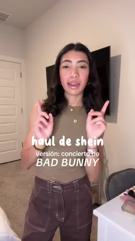 HAUL DE SHEIN - este concierto me tiene demasiado emocionada 🥹🫶🏼!! #fypage #fypage #xyzbca #contenido #Lifestyle #fypシ #viral #haul #haultok #haulshein #badbunnypr #badbunnyconcert #badbunnyoutfitideas 