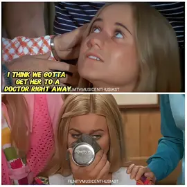 The comparisons of Marcia's swollen nose from the Brady Bunch and Brady Bunch Movie 