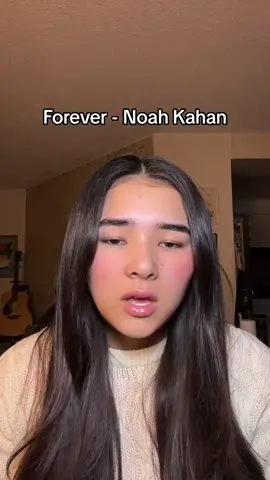 Never forget the woo at the end #cover #forever #noahkahan @Noah Kahan 