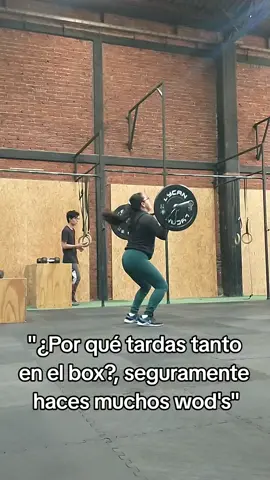 pero si terminamos todo 🤟💪👊😎 #ilovecrossfit❤🏋️‍♀️  #pasión #Fitness  #partners  #lasmejores🩷