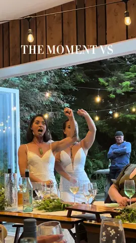 The moment vs the photo 😭😍 #nz #wedding #lesbianwedding #māori #haka #wlw #wahine @Amber Hindman 📸