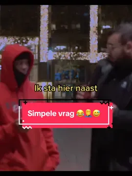Simpele vraag 😂🤦‍♂️🤔 #ezkimo #serkimo #fyp #vjp #grappig #lachen #straat #interview 