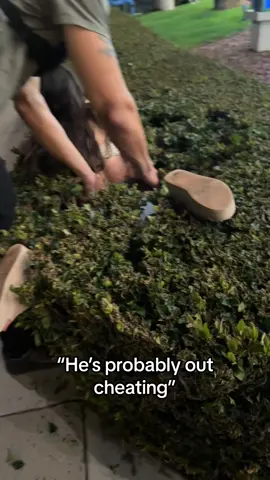 We found a girl in the bushes and @Chase saved her 😅