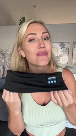 🚚FREE DELIVERY  Wireless Bluetooth Sleeping Headphones Headband Thin Soft Elastic Confortable Music Ear Phones Eye Mask For Side Sleeper Sports  #foryoupage #foryou 