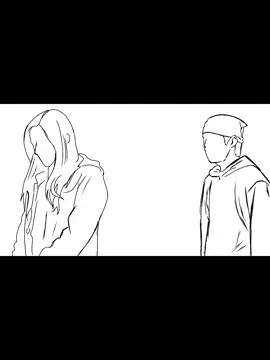 drawing of a man who is trying to chase a woman even though he is rejected_13