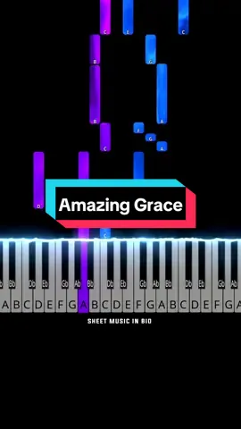 🔵 Amazing Grace | EASY Piano Tutorial #pianotutorial #easypiano #easypianotutorial #amazinggracepianotutorial #seemusicpiano #synthesiapiano 