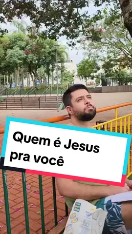 Quem é Jesus pra você? Evangelismo de rua Fazendo conhecido #fazendoconhecido #evangelismo Quem é Jesus pra você