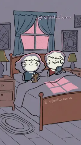Quando ela vai dormir primeiro 💤😌 . . Ib: Meetquack 