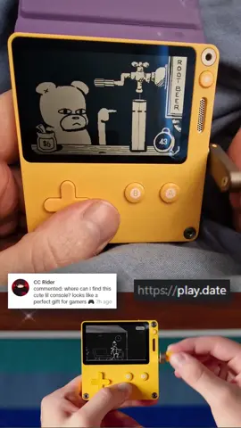 Seeing as the Playdate seems to be trending up again at the moment - let Panic answer a few FAQs! #faq #playdate #rootbear #gamer #handheld #videogames #retro #quirky #yellow #fypシ゚viral 