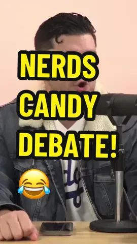 Nerds candy is the best candy!!! 😜#thebasementyardpodcast #basementyard #thebasementyard 