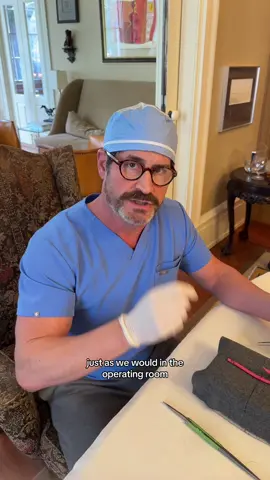 Heart Bypass Surgery - at home edition #surgeon #heartsurgery #doctorsoftiktok #heartattack #cardio #fypシ 