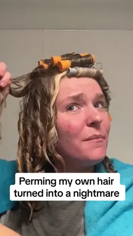 The plot twist 😭 (@tils🐾🐾) #permfail #hairperm #gonewrong #hairfail 