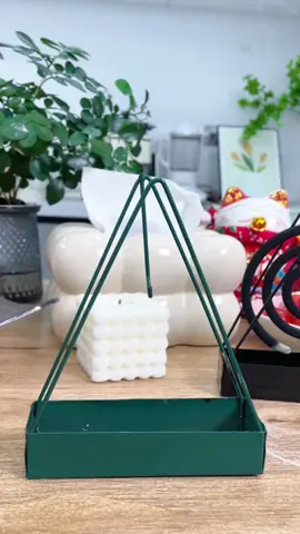 Triangular mosquito coil holder #fyp #homefinds #homehacks #Home 
