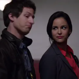 the first scene looks so natural and unscripted omg #peraltiago #jakeperalta #amysantiago #brooklyn99 #andysambergedit #melissafumeroedit #b99 