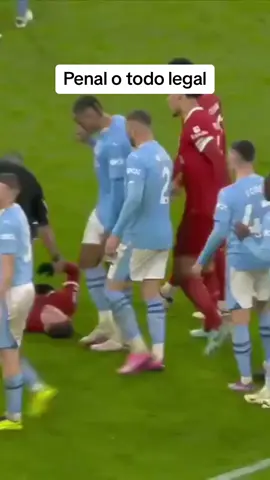 Polémica en Inglaterra: ¿Hubo penal de Doku sobre Mac Allister? #gol #liverpool #luisdiaz🇨🇴 #macallister #doku #manchestercity 