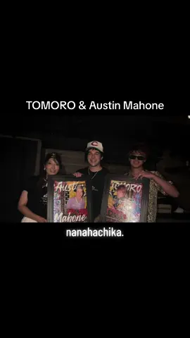 @Austin Mahone に @nanahachika.artist のオマージュアート作品をプレゼントしたよ🎁✨ #TOMORO #austinmahone #artists #nanahachika #hommage