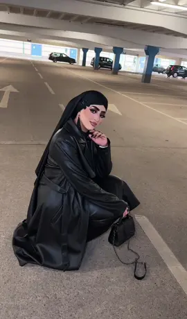 I TOLD YA , IMMA BE EXTRA TO THE NEXT LEVEL!!!! 🖤💪  @sheinofficial top @zara leather skirt  @apricot_clothing Leather trench coat @sheinofficial heels @sheinofficial scarf @primark belt  TikTok shop : bag  @sheinofficial glasses  Credit to my cousin @aaminah9020 🖤 #baddie #slay #leatherjacket #leatheroutfit #trenchcoat #trending #stylish #blackoutfit #matrix #matrixvibe #extra #badest #carpark #pose #march #march2024 #hulk #pakistanifashion #modestfashion #hijabi 
