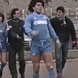 Diego Maradona playing a charity match in 1984 with Napoli. Although Napoli did not allow him to play this match, he went ahead and played anyway so he could help raise money for a young boy who needed surgery. || #fyp  #Maradona  #football  #futbol  #Soccer  #goat  #fypシ  SONG: L’amore dice ciao NO COPYRIGHT INTENDED ⚠️