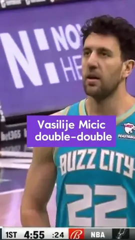 Vasilije Micic Double-Double 🔥🔥🔥#basketball #2k #NBA #serbia 