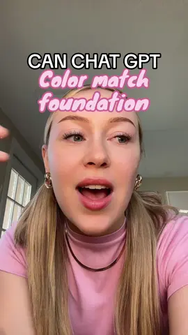 Comment and tag me if you try this! #colormatch #chatgpt #foundation #shadematch #foundationmatch #chatgptmakeupchallenge #makeupchallenge #foundationshadematch #foundationshade @Lesly Gomez 