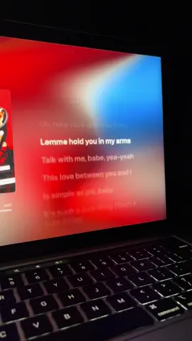 Sure Thing - Miguel #fyp #macbook #applemusic #lyrics 