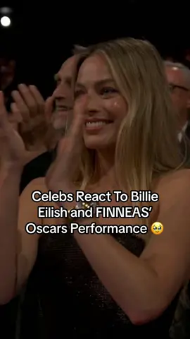 #BillieEilish and #Finneas KILLED their #Oscars performance 🤩 See celebs' emotional reactions to 