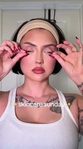 skincare sunday ✨ take this cake off with me! #skincare #asmr #skincareasmr #nightroutine #skincareroutine #sundayreset 