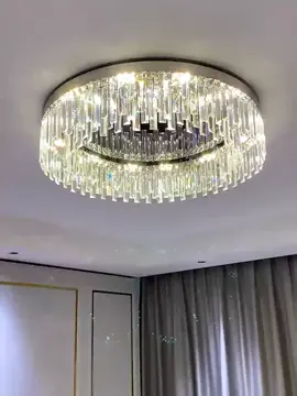Living room chandelier crystal ceiling lights LED dining room lights bedroom decorative lights#lighting #chandeliers #ledlights #crystals #ceilings 