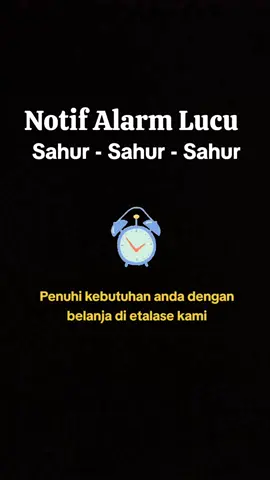 Notif Alarm Lucu || Suara anak kecil membangunkan sahur #notif #notification #notifwhatsapp #notifications #notifwa #alarm #alarmclock #alarma #alarmas #sahur #sahurrrr #sahurramadhan #sahurlebihsegerr #lucu #lucu_ngakak #lucubanget #lucuabis #lucutiktok 