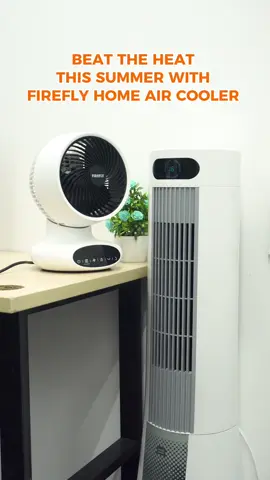Summer is here! Stay cool and refresh at home with Firefly Home Fans and Air Cooler. #fyp #fireflylightingph #Summer  #aircooler #portablefan #electricfan #homeappliances #tiktokshop #summerfinds #budolfinds #budolfindsph #musthaves #homelifestyle #homeimprovement 