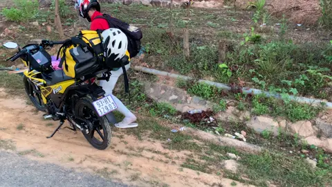 Đèo Khánh Lê đẹp quá ae ơi 🥰✈️#tuoring24h✈️ #satriaf150 