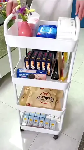 #fyp #foryou #tiktokmalaysia #goodthing #household #KitchenHacks #rakdapur#storagerack#trolleyrack#trolleystoragerack#practical 