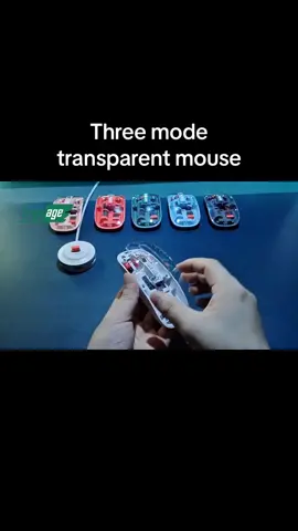 Three mode transparent mouse #computerperipheral #ergonomic #laptop #computer #mouse #wirelessmouse #keyboardmanufacturer #mousemanufacture #bluetoothmouse 
